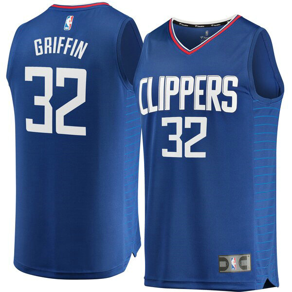 Maillot Los Angeles Clippers enfant Blake Griffin 32 Icon Edition Bleu